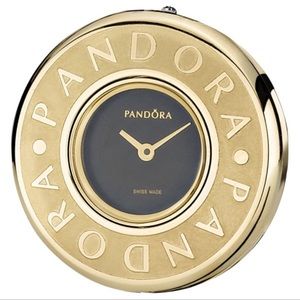 Pandora 18k Gold Embrace Watch w/ Gold Face